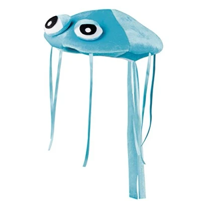 Imagen de Boland 99904 gorro medusa, de peluche pulpo, accesorios para disfraces carnaval, tocados disfraz, fiesta tematica o JGA, disfraz animales