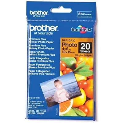 Imagen de BROTHER Papier photo brillant 1