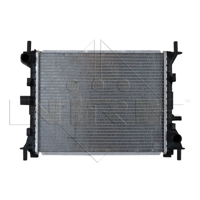 Imagen de NRF 509614 Radiador, refrigeración del motor Aluminio 446 378 16 con piezas de montaje Aletas soldadas FORD: Focus Mk1 Hatchback