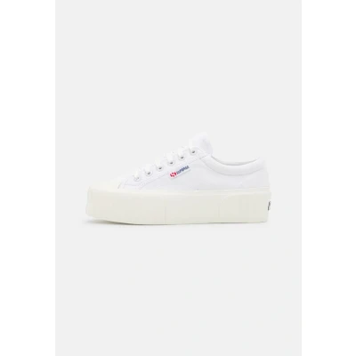 Imagen de Superga 2631 Stripe Platform Zapatillas, Mujer, Talla: 41, White/white avorio Zapatos