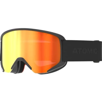Imagen de ATOMIC SAVOR STEREO gafas de esquí negras, visión clara y protección antirreflejos, recubrimiento reflectante alta gama, montura Live Fit, compatibles con graduadas