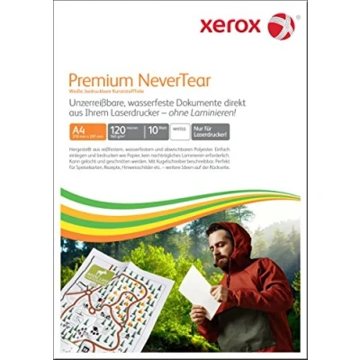 Imagen de Xerox Premium Never Tear A4 Papel, 10 hojas, color weiß