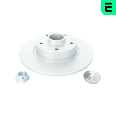 Imagen de OPTIMAL 202101BS2 Disco de freno 280 12 5/5 macizo revestido con cojinete rueda incorporado, sensor ABS incorporado RENAULT: Trafic 3
