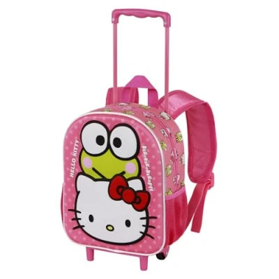 Imagen de Karactermania Hello kitty Funny Small WITH Wheel Trolley para niños, Talla: One Size, pink