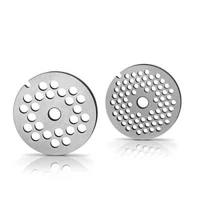 Imagen de Bosch Lochscheiben zu Fleischwolf für MUM4 und MUM5 Accesorios para procesadores de Alimentos, Acero Inoxidable