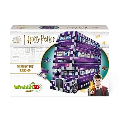 Imagen de Wrebbit3D, Harry Potter: Mini Knight Bus (130pc), 3D Puzzle, Ages 12+