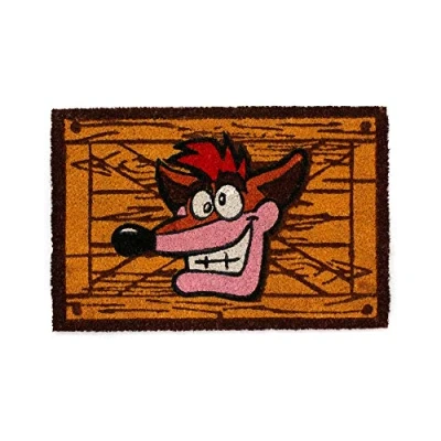 Imagen de Pyramid International GP85264 Felpudo Entrada Casa Crash Bandicoot, Multicolor, 40 x 60 cm
