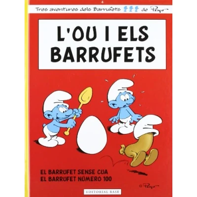 Imagen de L&#039;Ou I Els Barrufets: El Barrufet número 100. fals.: 4 (Les aventures dels Barrufets)