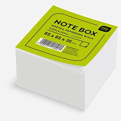 Imagen de Interdruk Bloque de Notas Blanco 85 x 35 mm, Hojas Sueltas, Color (350 KOSPAPNK)