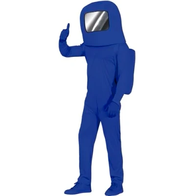 Imagen de FIESTAS GUIRCA, S.L. Disfraz de Among Us Azul Espacial Adolescente
