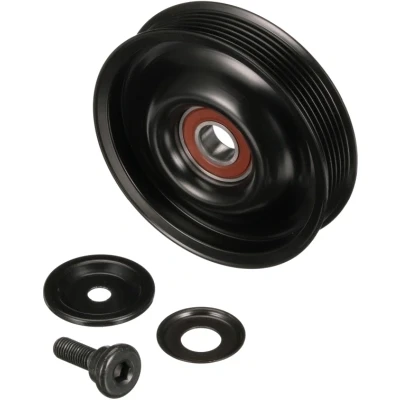 Imagen de GATES T36411 Rodillo Guia FleetRunner Micro V Stretch Fit con canales KIA: CARNIVAL / GRAND 3, Cerato Hatchback, HYUNDAI: Getz, Tucson
