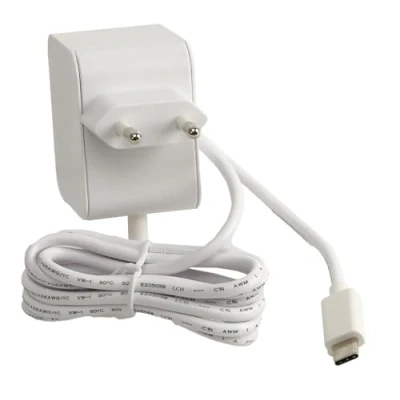 Imagen de Fuente de alimentación Oficial Raspberry Pi 5 USB C 27 W, C, Color Blanco