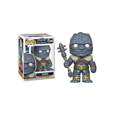Imagen de Funko Pop! Marvel: Thor: Love and Thunder Korg Figura de Vinilo Coleccionable Idea Regalo Mercancia Oficial Juguetes para Niños y Adultos Movies Fans Muñeco Coleccionistas