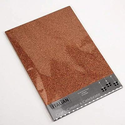 Imagen de Italian Options 250 g/m², sin cobertizo, papel de manualidades, 10 hojas, tamaño A4, marrón chocolate