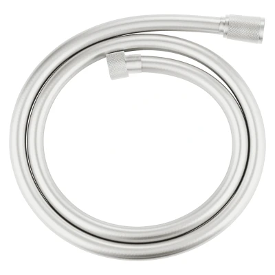 Imagen de GROHE Silverflex Flexo de ducha (1,25 m, resistente al calor, sistema anti torsión, conexión universal G 1/2&quot; x 1/2&quot;), Acero Superpulido, 28362DC1