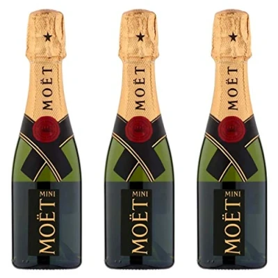 Imagen de Moët &amp; Chandon Brut Champagne Mini Bottles 3 x 20cl