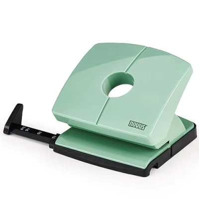 Imagen de NOVUS Locher B220 color ID 2.0 Perforadora (20 hojas de potencia perforación, carril tope bloqueo fijo, piezas funcionales metal), menta