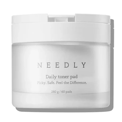 Imagen de Needly Almohadillas faciales exfoliantes con BHA y PHA Almohadilla de tóner diaria para apretar los poros