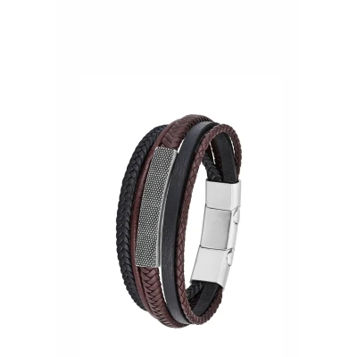 Imagen de s.Oliver Pulsera, Hombre, Talla: 20, Schwarz