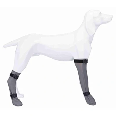 Imagen de TRIXIE Calcetines Protectores, Silicona, S, 6 cm/30 cm, Gris, Perro