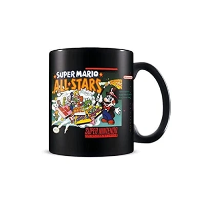 Imagen de Nintendo SUPER (SUPER MARIO ALL STARS) BLK POD MUG MGB26389
