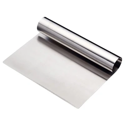 Imagen de KitchenCraft Cutter and Scooper, Utensilio de cocina acero inoxidable que pica, corta y recoge alimentos, apto para lavavajillas, 9 x 12 16 cm, color plata, 1 unidad