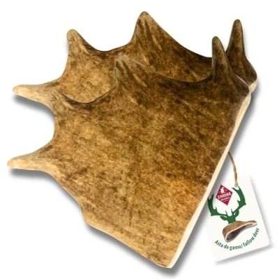 Imagen de ChronoBalance, XL Gamo asta de Ciervo para Perros, 100% Natural Snack el Cuidado Dental, Juguete y Hueso Perros con minerales nutrientes, Conjunto 2
