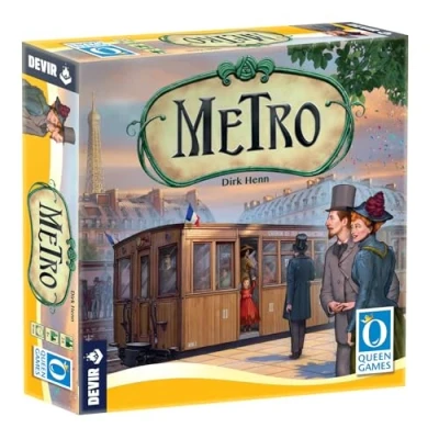 Imagen de Devir Metro, Juego Familiar, de Mesa, Mesa Losetas, 8 Años (BGMETEE)