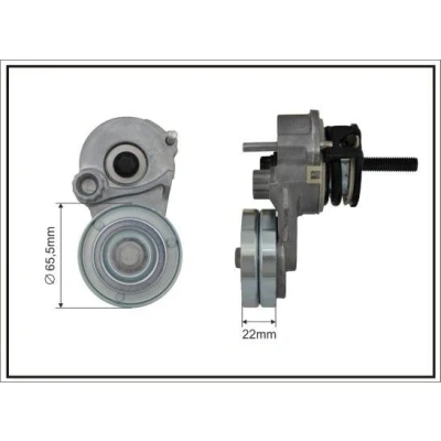 Imagen de CAFFARO 130400SP Brazo tensor, correa trapecial poli V OPEL: Vectra C Berlina, Astra G Coupé, H Caravan, FIAT: Stilo Hatchback