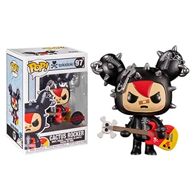Imagen de POP Figura Funko Tokidoki Cactus Rocker Modelo 97 56115 Edición Especial