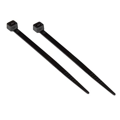 Imagen de Good Connections® Bridas para cables (150 x 3,6 mm, 100 unidades, UL, resistentes a los rayos UV, la intemperie, exteriores, de 40 C 85 C), color negro