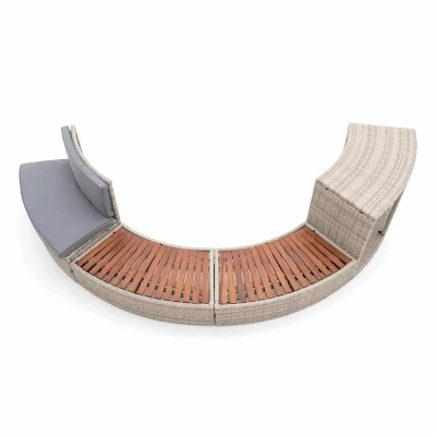 Imagen de Revestimiento para spa exterior 289x45x56 cm K2O Half