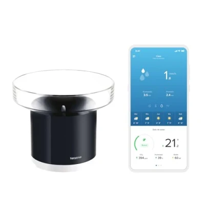 Imagen de Netatmo NRG01 WW Pluviómetro Inalámbrico para la Estación Meteorológica