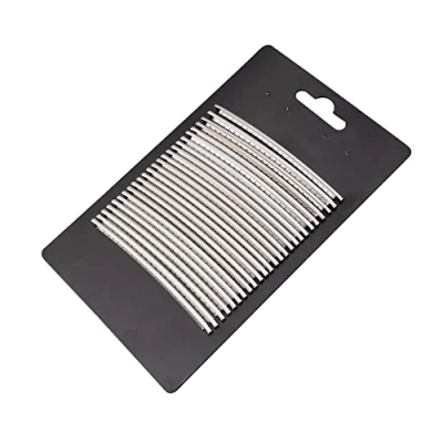 Imagen de Musiclily 2,9mm Trastes Guitarra de Acero Inoxidable Jumbo Fret Wires 24Pcs para Eléctrica Fender Strat Tele Ibanez Bajo, Cromado