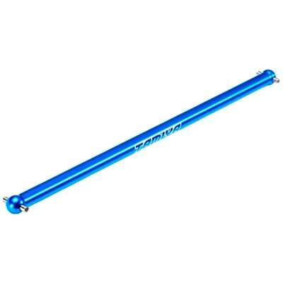 Imagen de Tamiya 54501 Pieza de Repuesto TT 02 Aluminio Eje accionamiento Central, Color Azul (54501 000)