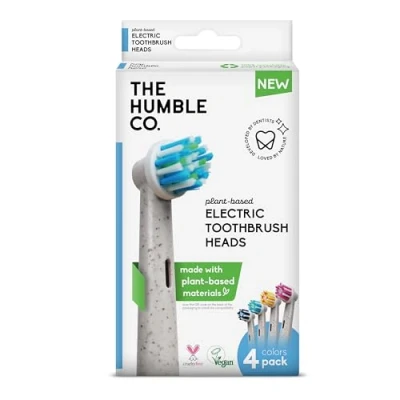 Imagen de The Humble Co. Cepillos eléctricos de base vegetal suave