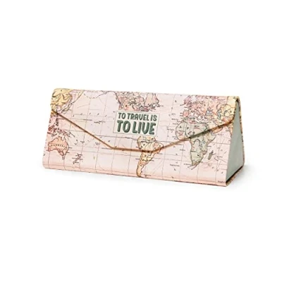 Imagen de Legami Funda para gafas plegable, cómoda y práctica, cierre magnético, Travel, M, Casual