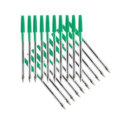 Imagen de Q Connect KF34045 Bolígrafo de punta media, color verde