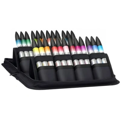 Imagen de Winsor &amp; Newton Rotuladores Acuarela, Colección Básica, Set de 24