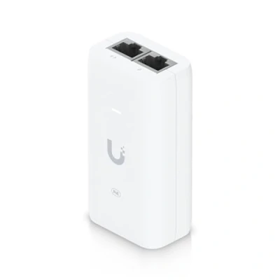 Imagen de Adaptador de Inyector POE Ubiquiti 48VDC 15W Blanco (U AF)
