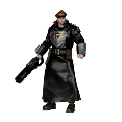 Imagen de McFarlane Toys Figura de Warhammer 40.000 Commissar (Astra Militarum) 7 pulgadas