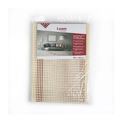 Imagen de d c fix antideslizante alfombra Telar protección de suelo duro y liso lavable, cortable, transpirable, impermeable para alfombrilla, parquet, vinilo, lámina, baldosas 160 cm x 2,35 m