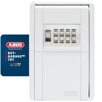 Imagen de ABUS KeyGarage 787 Caja para llaves de pared o pequeños objetos valor, color blanco