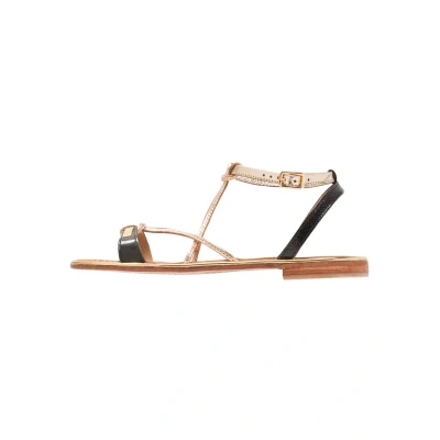 Imagen de Les Tropeziennes par M Belarbi Hirondel Sandalias, Mujer, Talla: 37, Noir/oro Zapatos