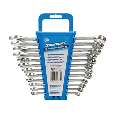 Imagen de Silverline Tools SP1236 Llaves combinadas, 12 pzas 8 19 mm