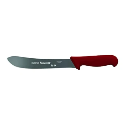 Imagen de Starrett Cuchillo de bistec estrecho curvado 8&quot; (200mm) Mango rojo BKR606 8