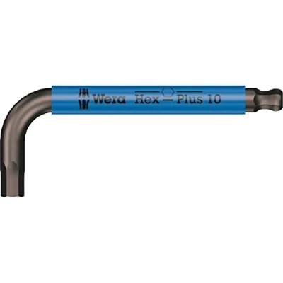 Imagen de Wera 950 SPKS Llave acodada Multicolour, metrica, 10.0 mm
