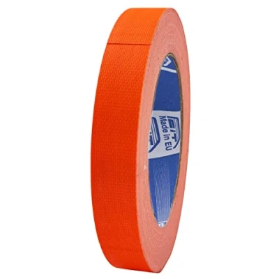 Imagen de ACIT Cinta Adhesiva fluorescente, 25 m x 19 mm, súper resistente (incluso al sol, calor y agua), reforzada, Duct Tape, gaffer, Americana Fluorescente