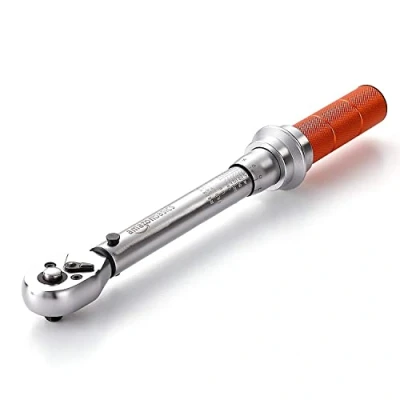 Imagen de Amazon Basics Llave de trinquete dinamométrica 1/4 pulgadas, 2.5 15 Nm 20 150 in. lb