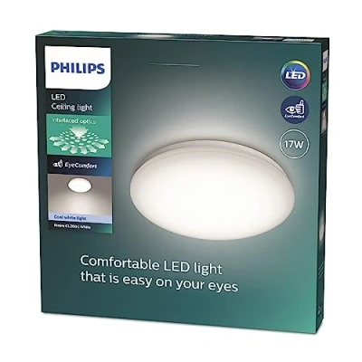 Imagen de Philips Plafón LED de Techo Moire, 17W, 1700 Lúmens, Luz Fria 4000k, 32 cm Diámetro